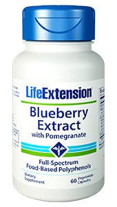 Life Extension Blueberry Extract with Pomegranate  60 capsule