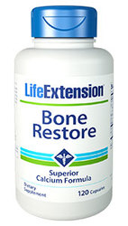 Life Extension Bone Restore without K  120 Capsules