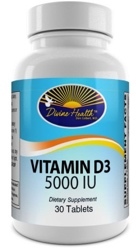Dr Colbert Divine Health Vitamin D3  5000 IU 60 Capsules