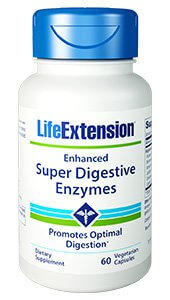 Life Extension Enhanced Super Digestive Enzymes  60 Capsules