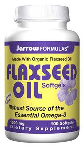 Jarrow Flaxseed Oil 1000 mg 100 Softgels