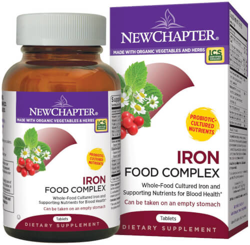 New Chapter Iron Food complex  60 Tablets