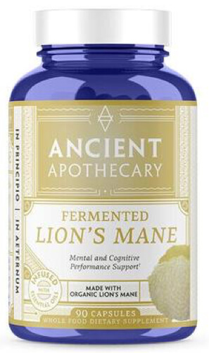 Lions Mane 90 Capsules 888.244.8948 by Ancient Nutrition