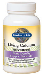 Garden of Life Living Calcium Advanced  120 Caplets