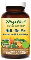 MegaFood Multi Men 55 Plus Two Daily  120 Tablets