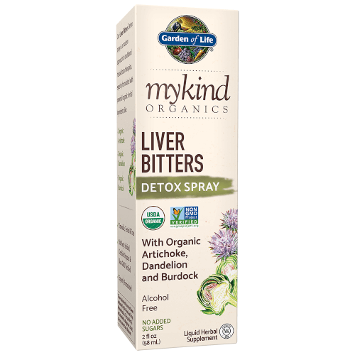 Garden of Life MyKind Organics Liver Bitters Spray  2 oz Liquid