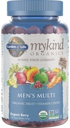 Garden of Life MyKind Organics Mens Gummy Multi  Berry 120 Fruit Chews
