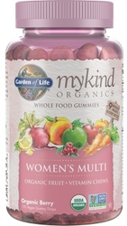 Garden of Life MyKind Organics Womens Gummy Multi  Berry 120 Fruit Chews